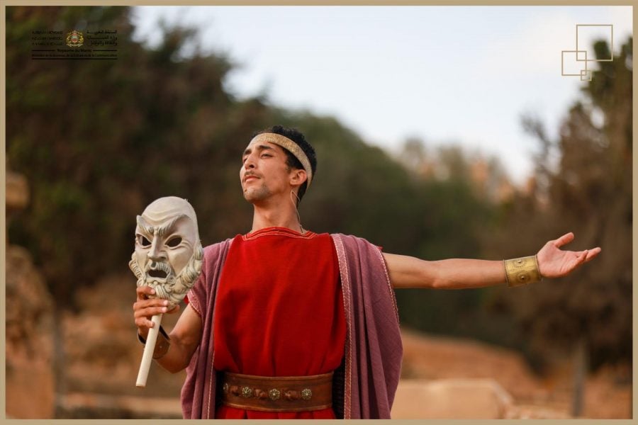 Theatrical performances at Kasbah of Chellah transport visitors to ancient Morocco