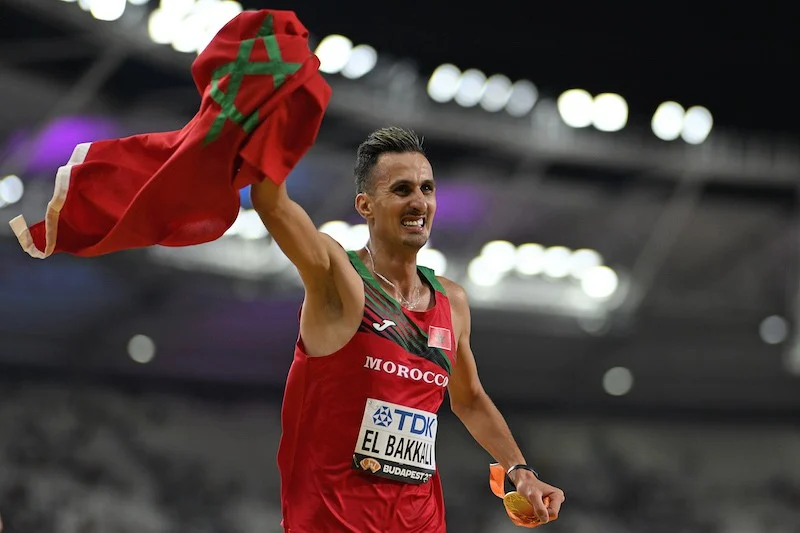 King Congratulates Soufiane El Bakkali, 3,000m Steeplechase World Champion