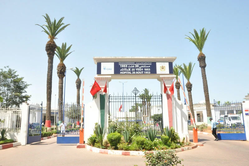 Moroccan doctors show support for Gaza with black armbands and hospital protests