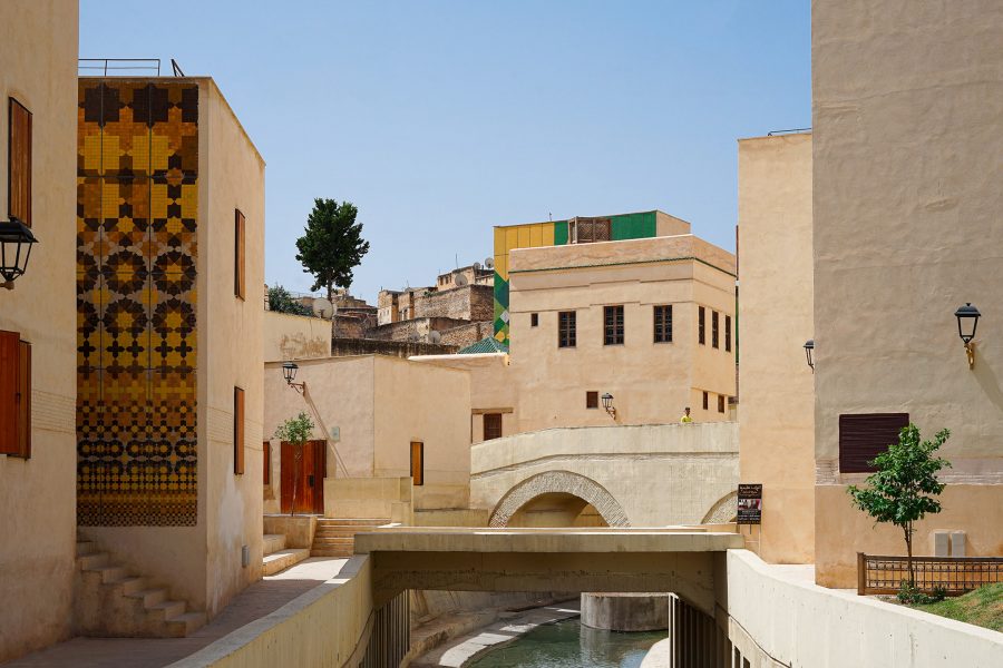 Award winning architecture firm completes rework of historic urban quarter in Fez
