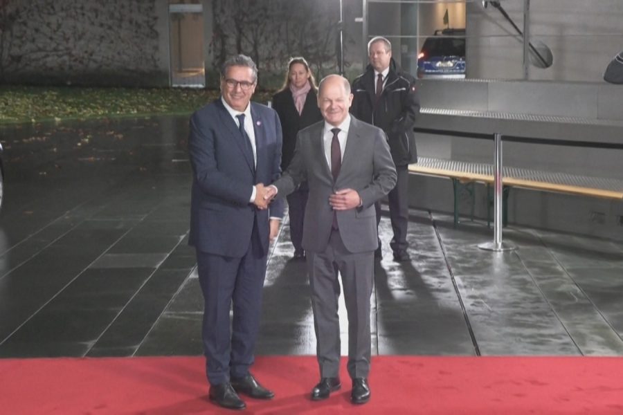 Head of Government Aziz Akhannouch arrives in Berlin for G20 Africa conference