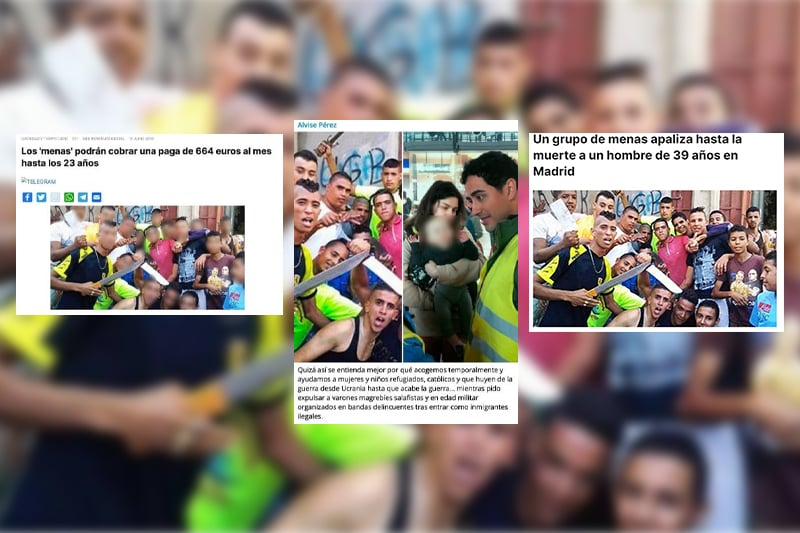 Spanish media used misleading images perpetuating anti-Moroccan migrant sentiment