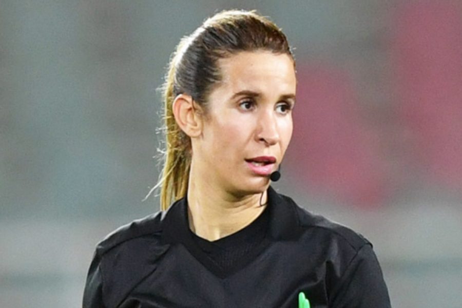 Moroccan Referee Bouchra Karboubi, first Arab woman to officiate AFCON match
