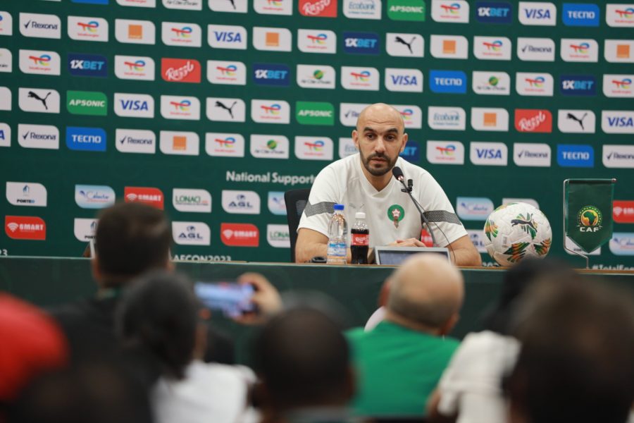 Regragui addresses challenges, aspirations ahead of Morocco's first AFCON game