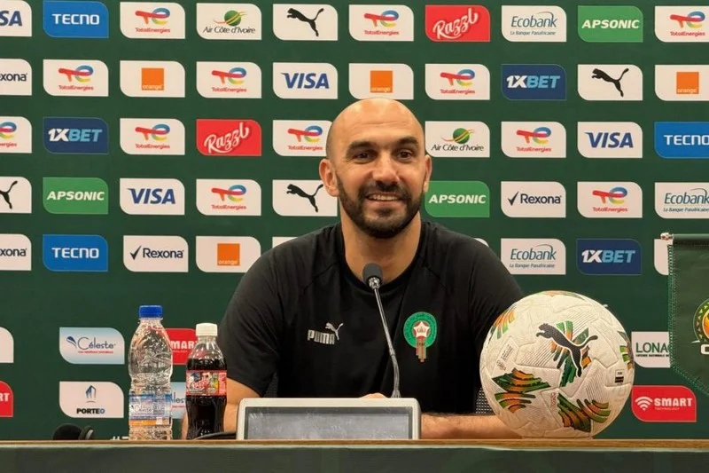 Coach Regragui: 'Respect' but 'no fear' in AFCON Showdown with South Africa