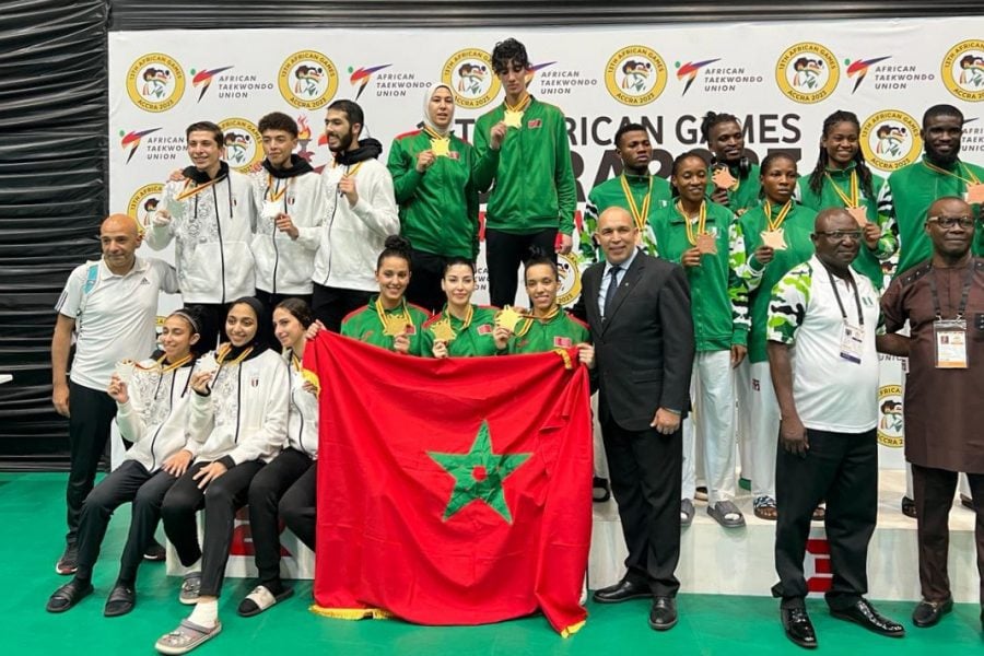 Morocco finishes seventh in African Games with 34 medals