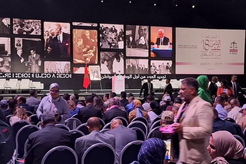 Istiqlal party stalls on executive committee election at eighteenth conference