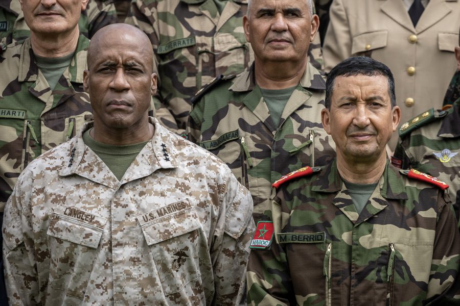 Russian influence, drone attack readiness, and decorations mark this year's Africa Lion drills