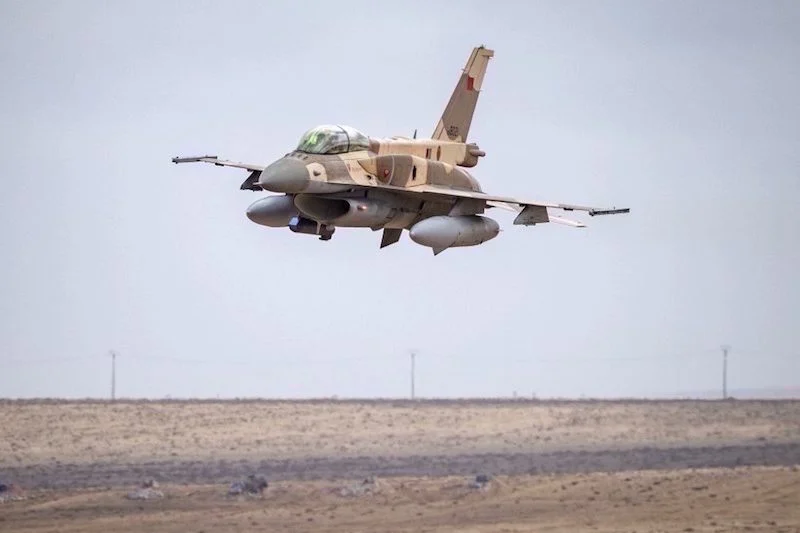 Morocco's F-16 fighters participates in world's biggest air show