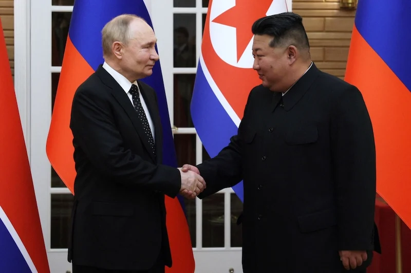 Putin and N. Korea's Kim sign strategic partnership treaty