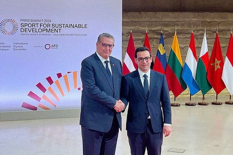 Moroccan Head of Govt Partakes in Paris Summit for Sport, Sustainable Development