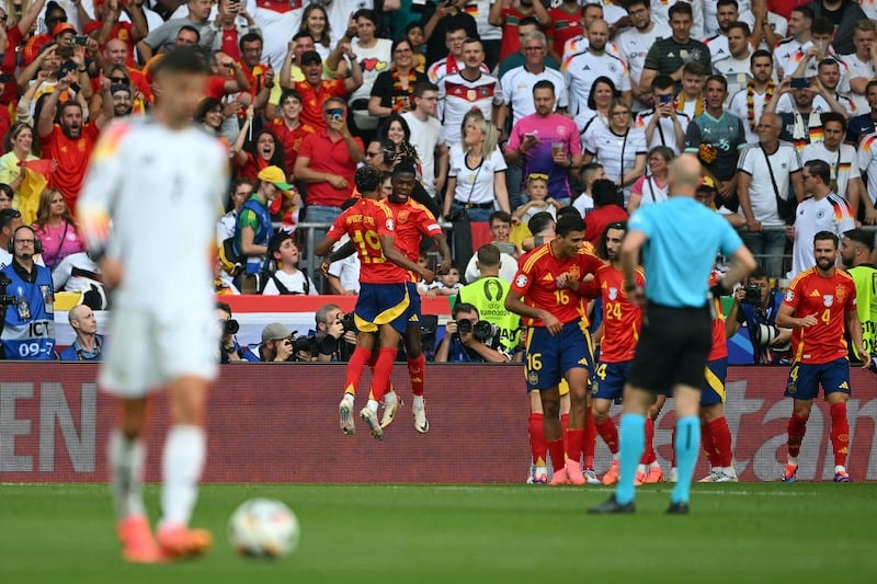 Spain beat hosts Germany in extra time to reach Euro 2024 semi-finals