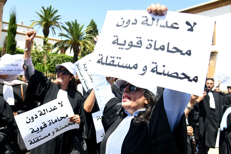 Morocco’s lawyers announce nationwide work stoppage over justice reform