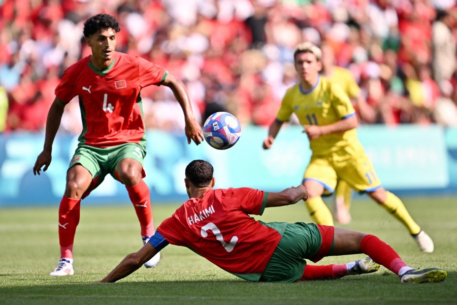 Morocco loses to Ukraine 2-1 in second Olympics football match