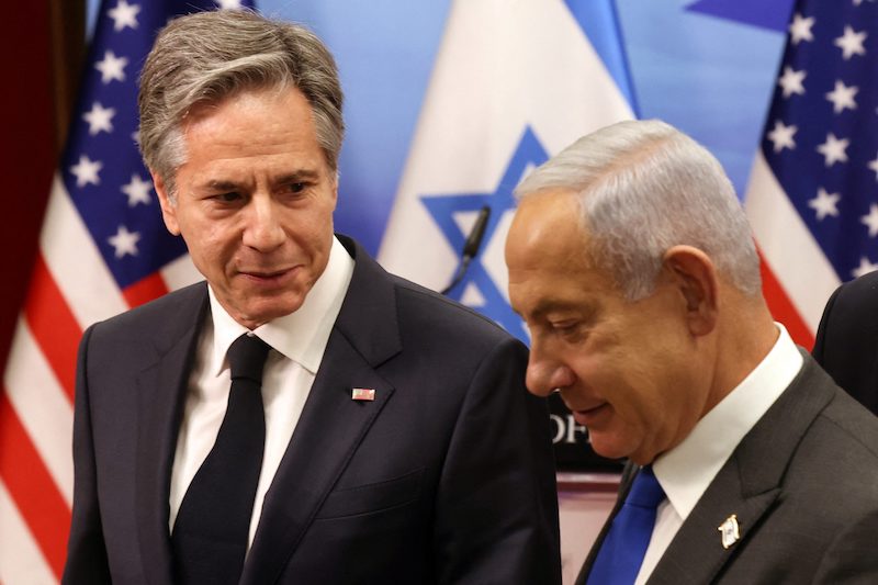 Blinken sees 'encouraging signs' on reaching Gaza ceasefire