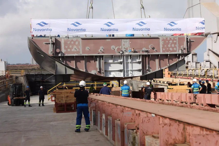 Spanish reports: Progress on construction of new Moroccan navy patrol vessel at Navantia