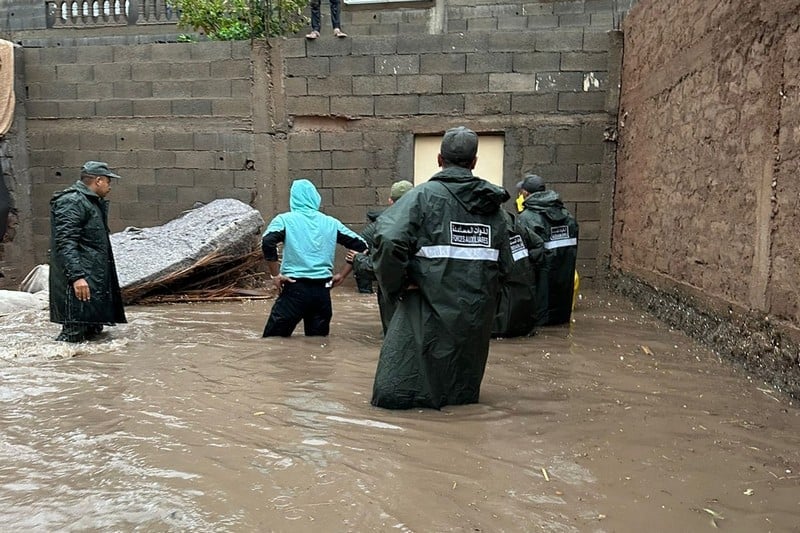 Unprecedented rainfall triggers severe flooding in Ouarzazate