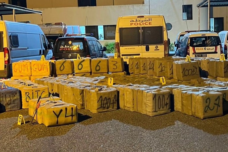 Morocco Foils Attempt to Smuggle 8 Tons of Chira at Safi Port