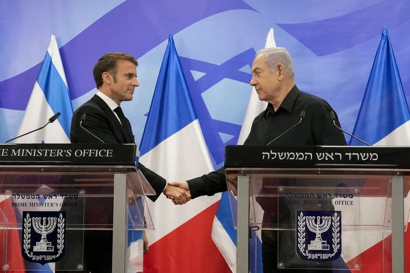 Israeli minister criticises Macron over France defence show ban