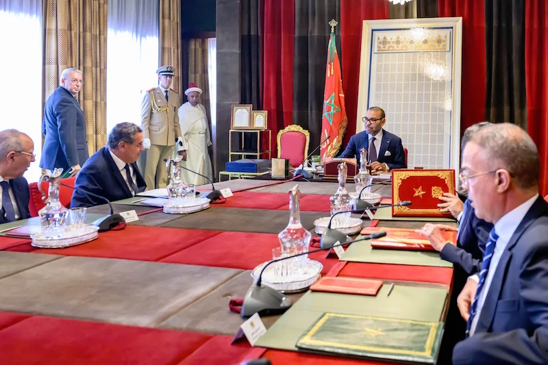 King Mohammed VI chairs Council of Ministers
