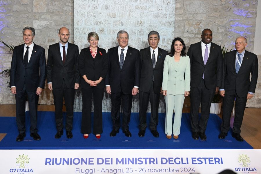 G7 ministers discuss ceasefire efforts in Mideast
