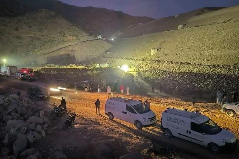 Authorities recover bodies of five workers in Taroudant dam explosion