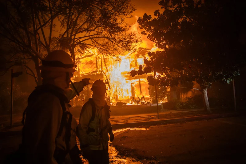 Climate change made ferocious LA wildfires more likely: study