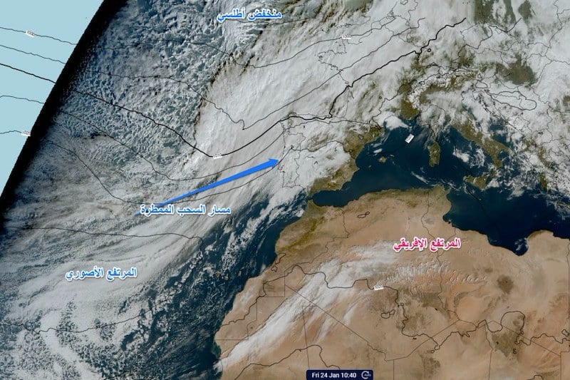 Rain clouds linger over Moroccan coast as inland drought persists