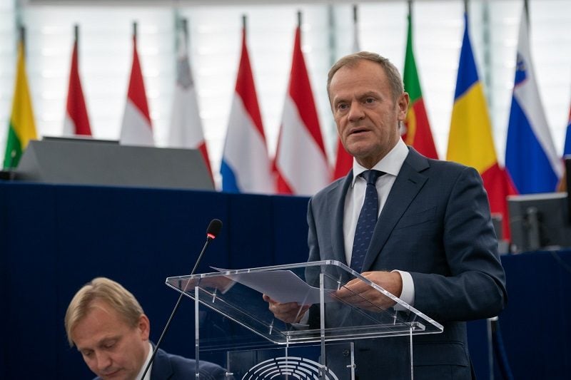 Europe needs to be armed to 'survive', Polish PM tells EU