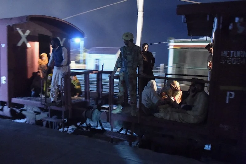 Pakistan security forces free 190 hostages in train siege
