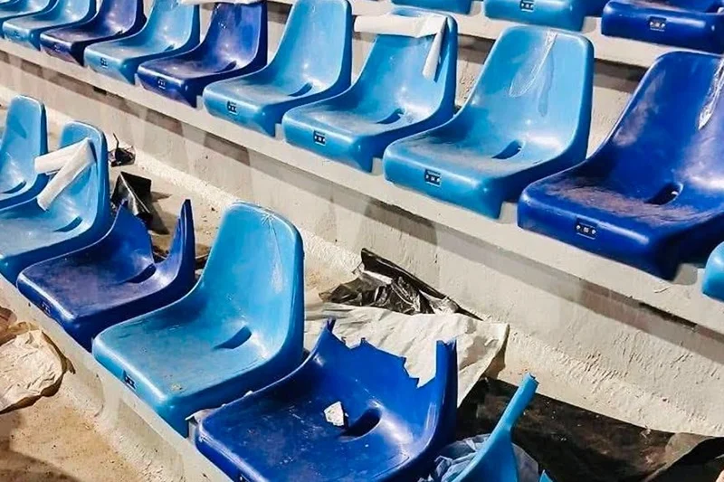 Vandalism mars Casablanca's Mohammed V Stadium reopening after league match