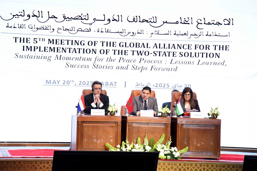 Morocco and Netherlands co-host peace forum, push for revival of two-state solution