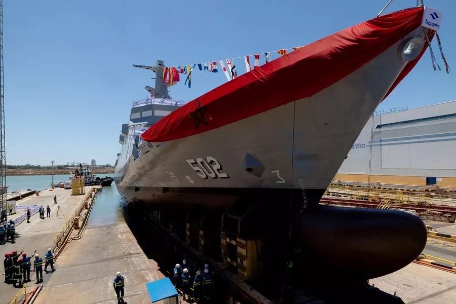 Spain launches patrol vessel for Moroccan Royal Navy