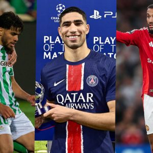 Hakimi, Mazraoui, Ez Abde lead Moroccan surge into European finals