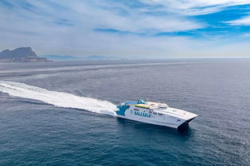 Ferry operator Baleària unveils first green maritime corridor project between Morocco, Spain
