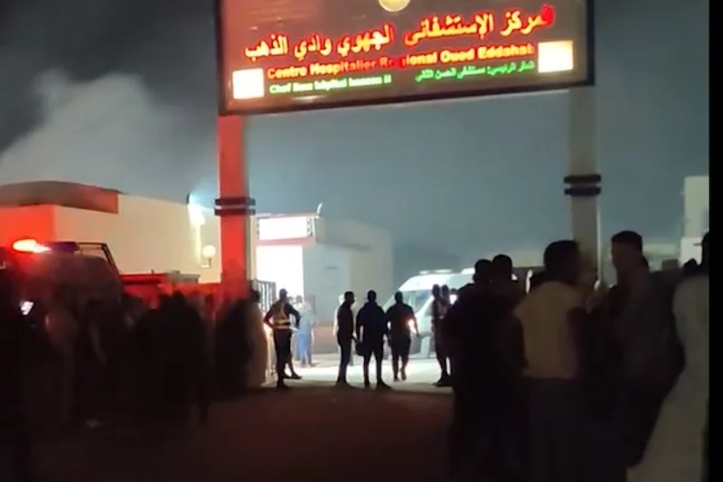Outcry in Dakhla after fire at regional hospital leaves questions unanswered
