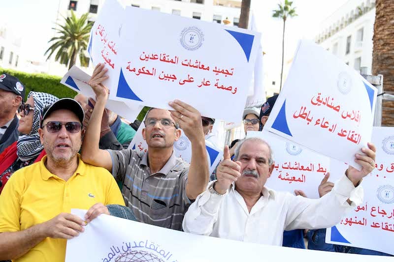 Moroccan retirees call for pension reform