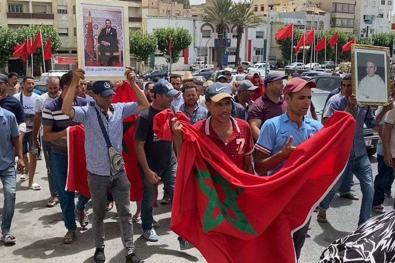 Cannabis farmers protest over unpaid earnings in Taounate