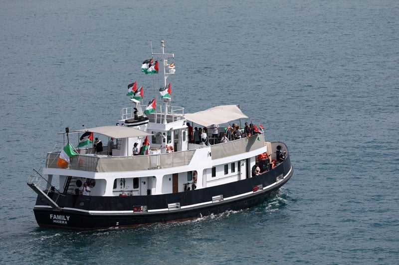 Aid flotilla with Greta Thunberg sets sail for Gaza