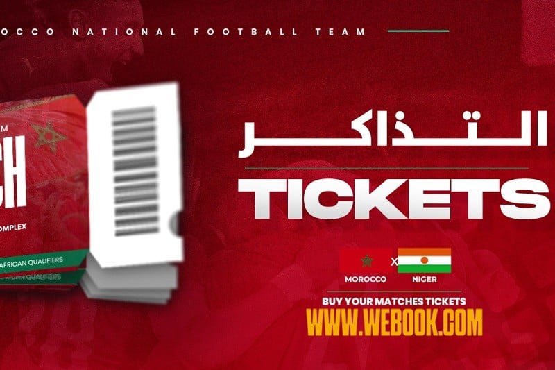 Tickets go on sale for Morocco vs. Niger World Cup Qualifier in Rabat