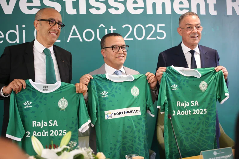 Raja Casablanca signs landmark investment deal with Marsa Maroc