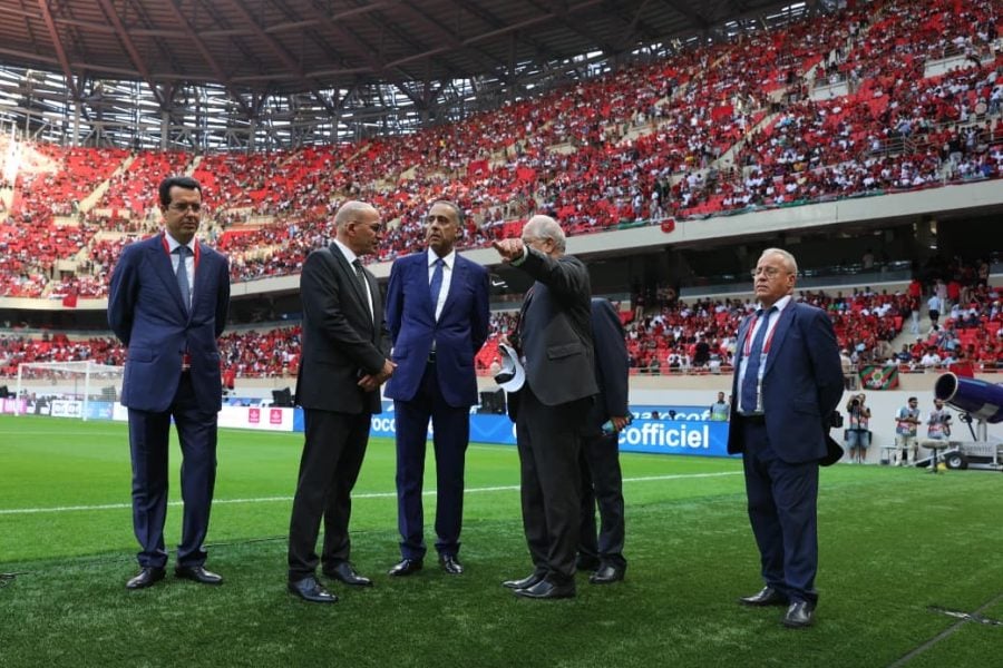 Hammouchi inspects Rabat Stadium before World Cup Qualifier kick off