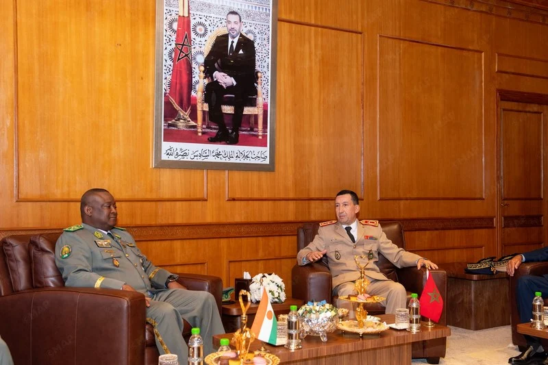 FAR Inspector General Holds Talks with Chief of Staff of Niger Armed Forces