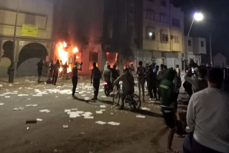 Moroccan Riots Moroccan prosecution pursues 193 suspects after violent protests
