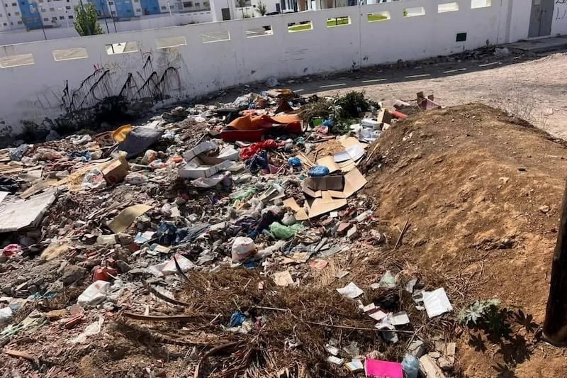 Authorities launch probe after hospital area in M’diq-Tetouan turns into illegal dump site