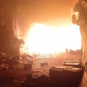 Fire destroys at least eight shops at Casablanca’s Korea Market