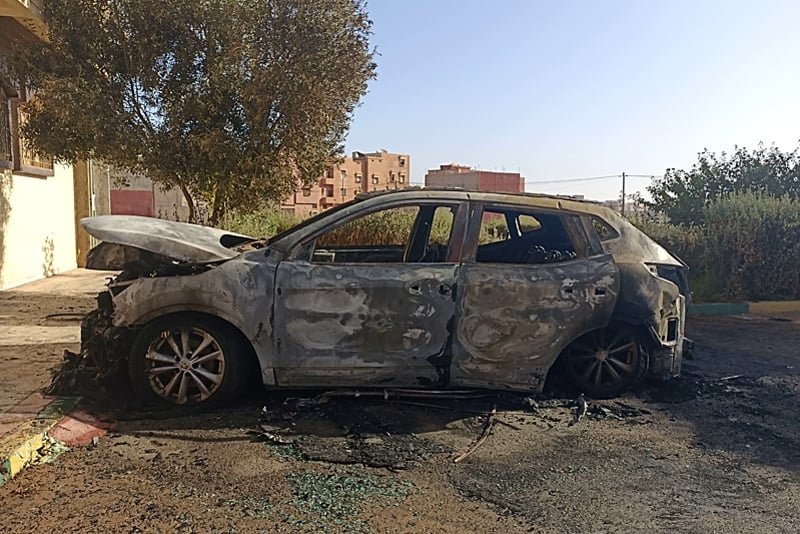 Police arrest two suspects in Tiznit car arson case