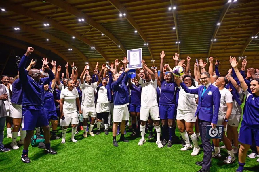 FIFA Celebrates Cultural Diversity with Guinness World Record at Mohammed VI Football Complex