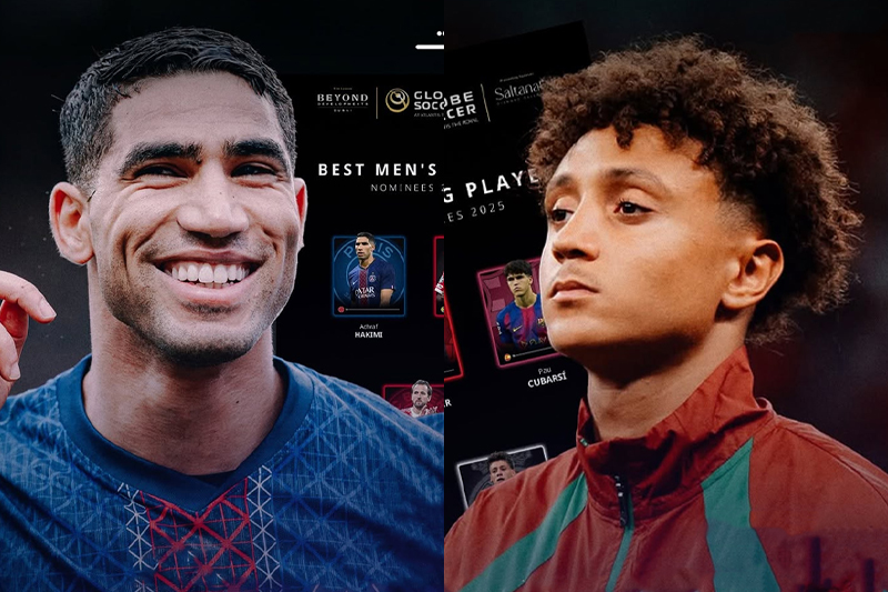 Hakimi, Ben Seghir nominated for Globe Soccer Awards 2025