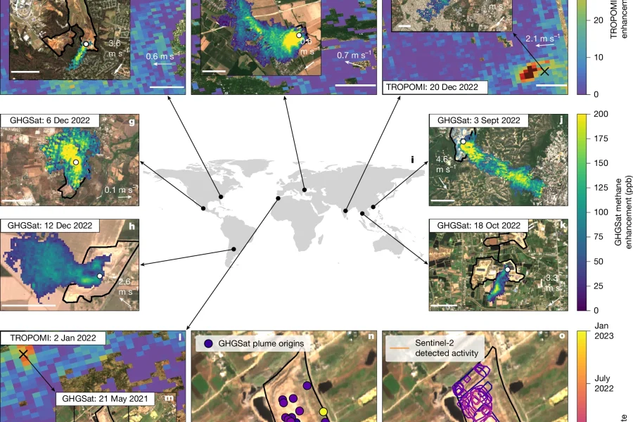 Satellite images reveal major methane leaks from Casablanca landfill